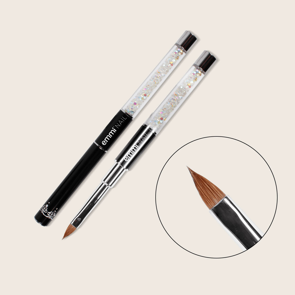 Emmi-Nail Gel Brush Size 6 Black
