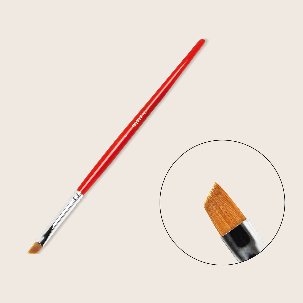 Pinceau gel pour ongles Emmi taille 6, French