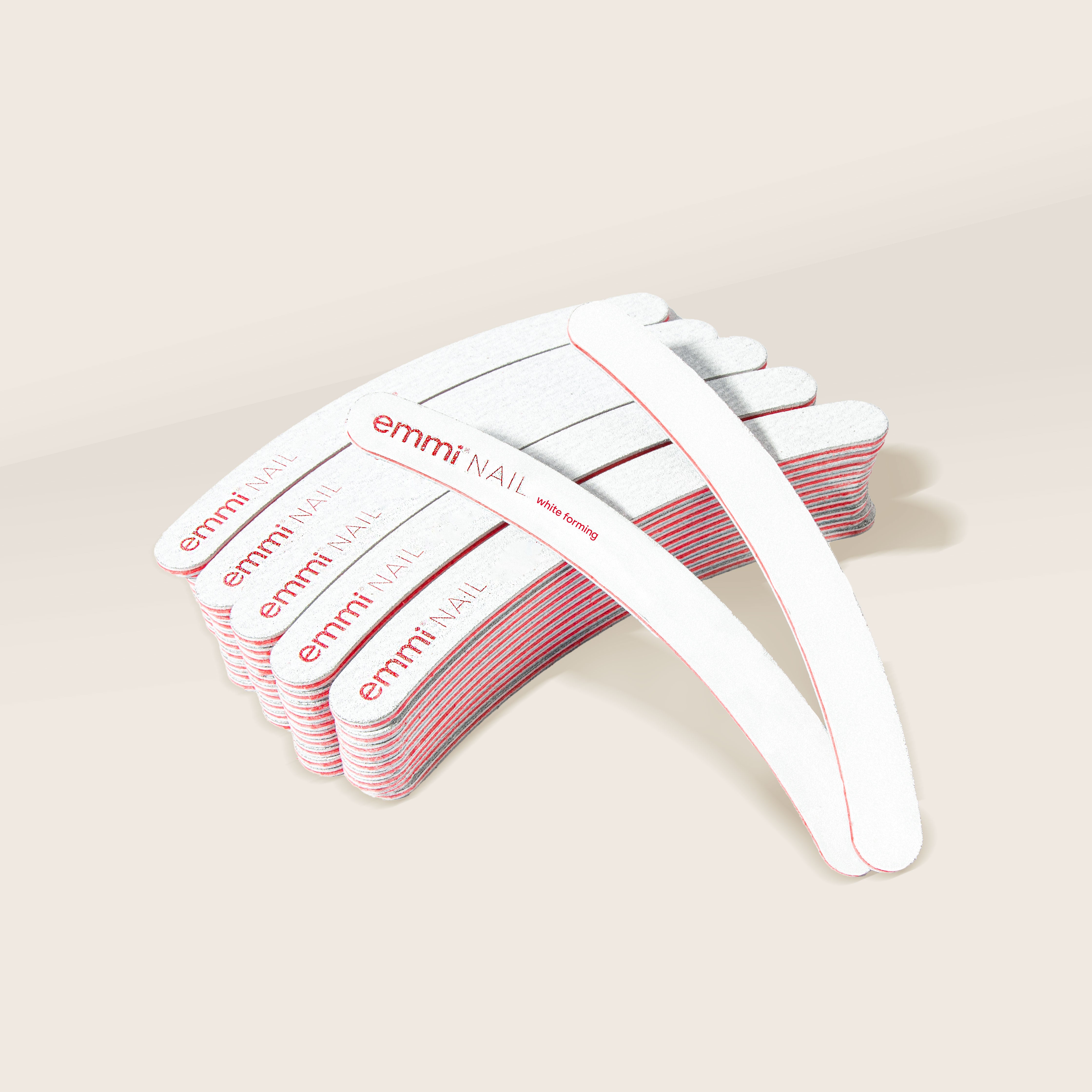 Ergonomicfeile white forming 100/100 (50er Pack)