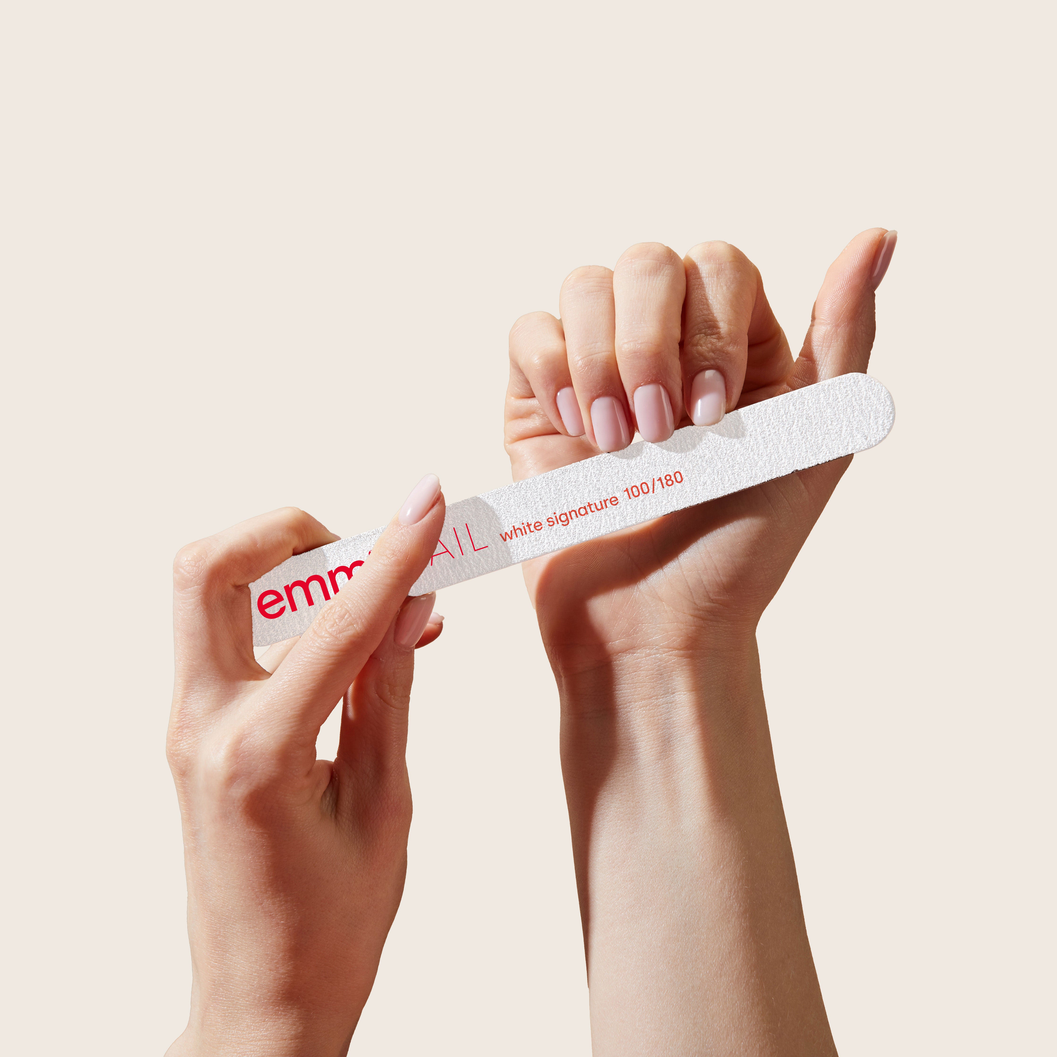 Profi-Feile white signature 100/180 (50er Pack)