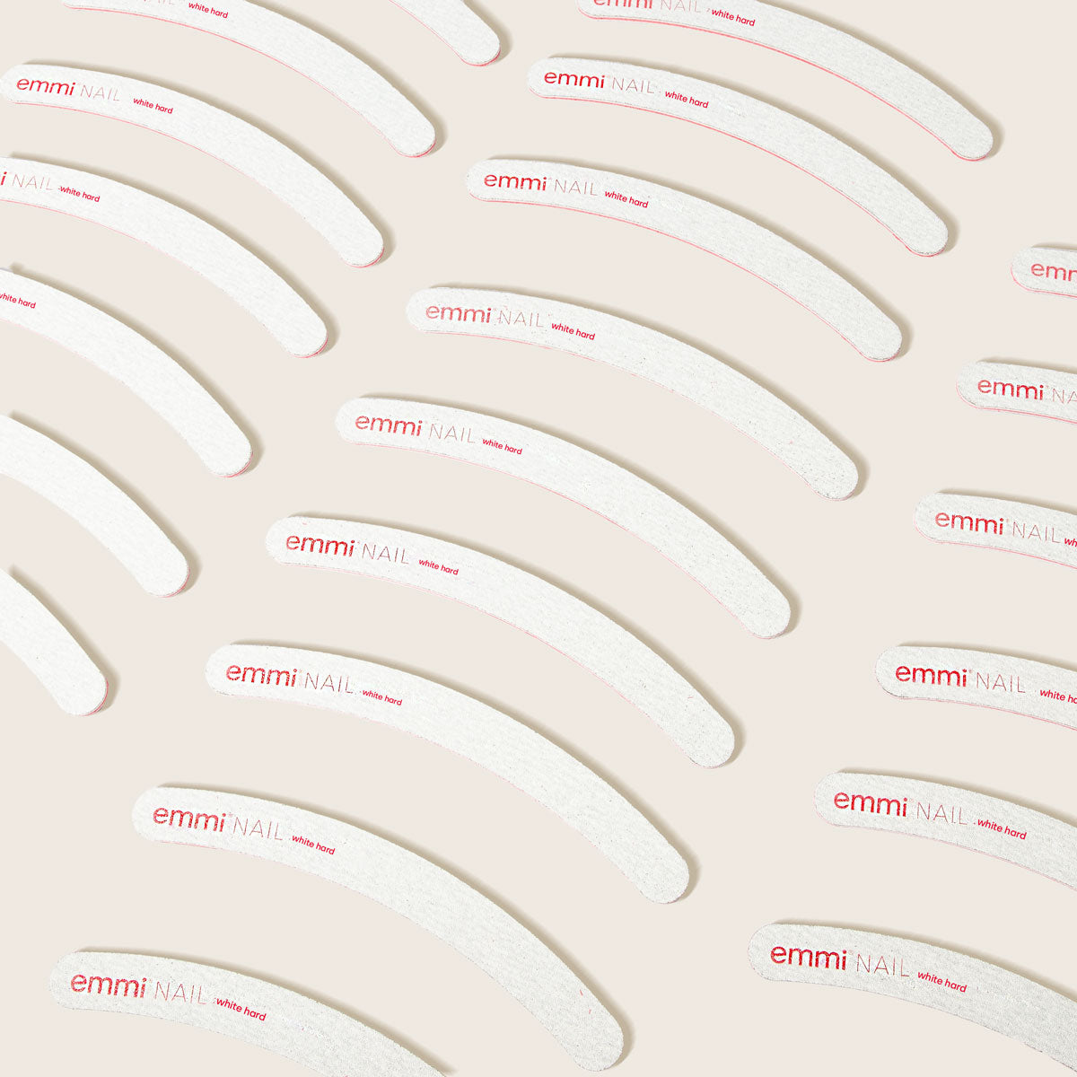 Ergonomicfeile white curved signature 100/180