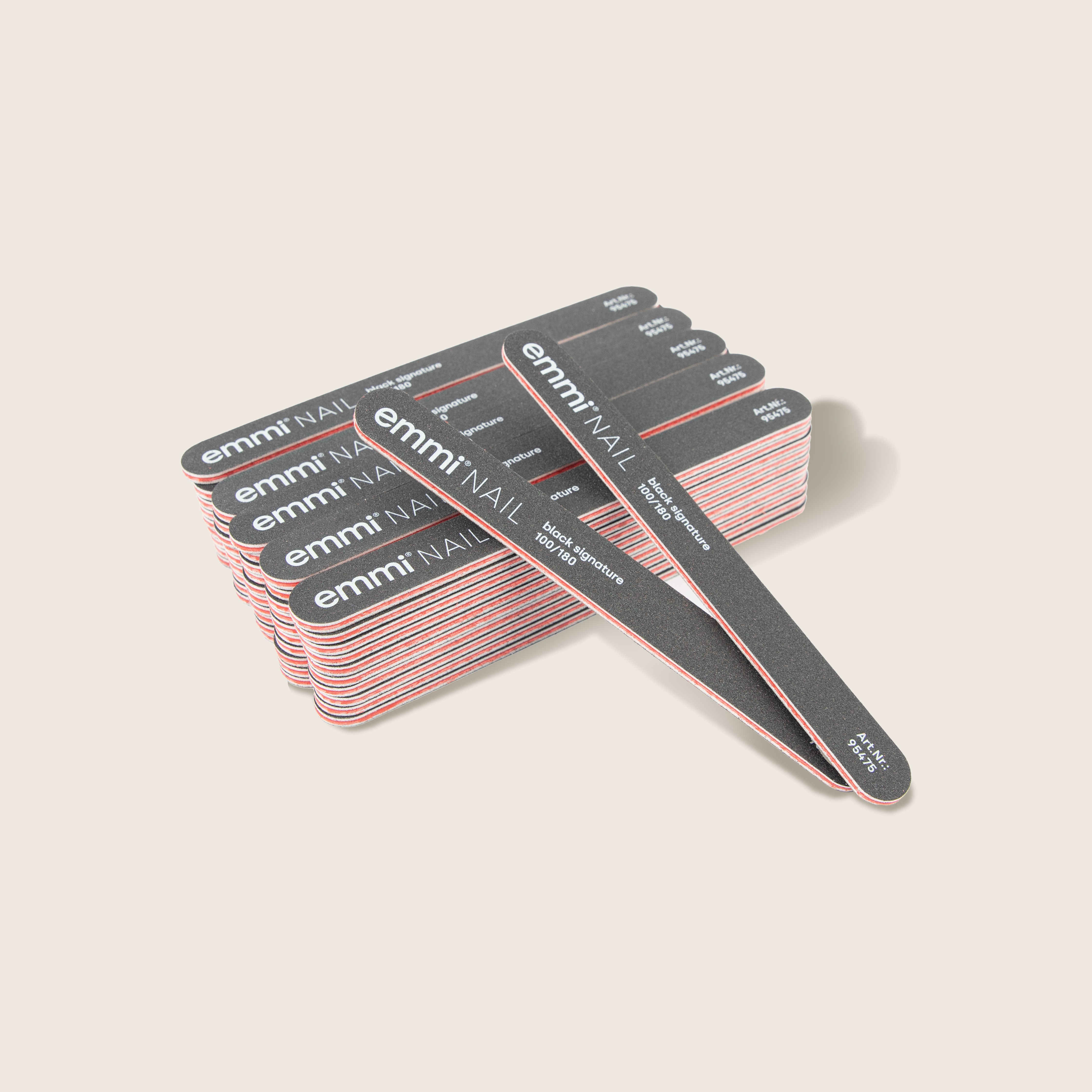 Lime professionnelle noire signature 100/180 (paquet de 50)