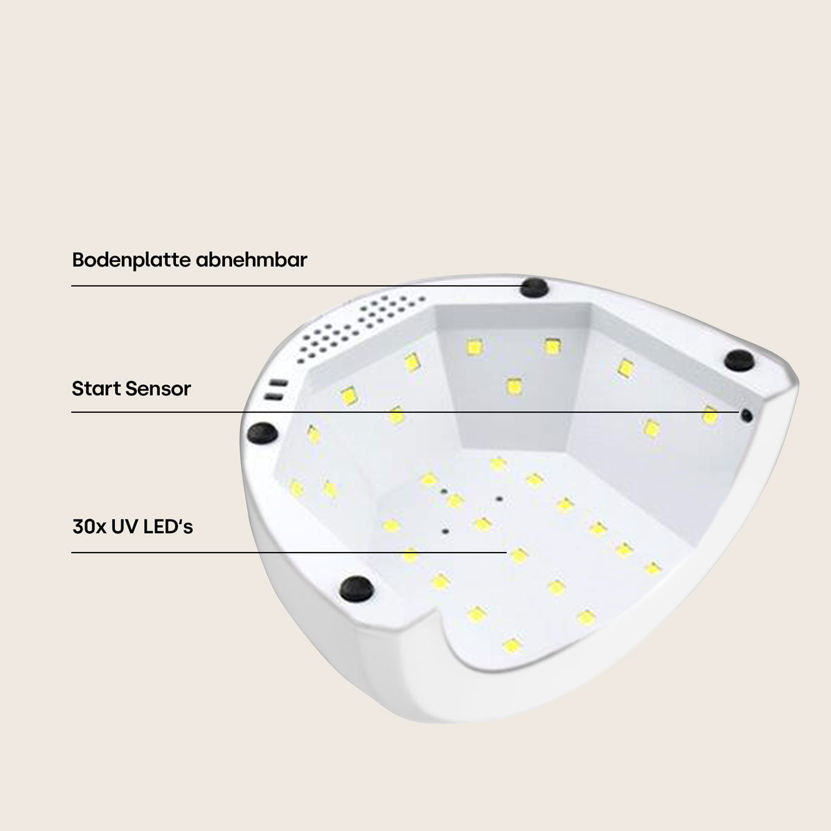 Emmi Galaxy UV/LED Nagellampe Light Pearl