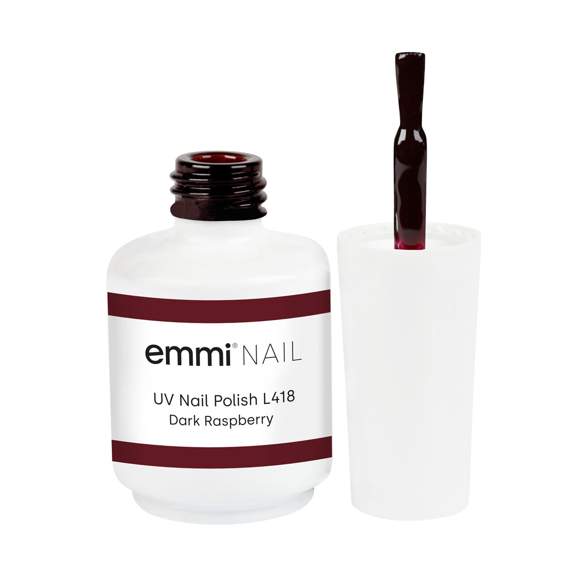 Shellac UV Polish Dark Raspberry 15ml -L418-