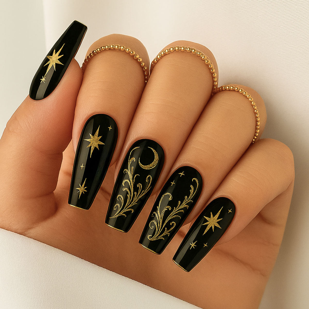 Gel de peinture/estampage pour ongles Emmi doré 5 ml