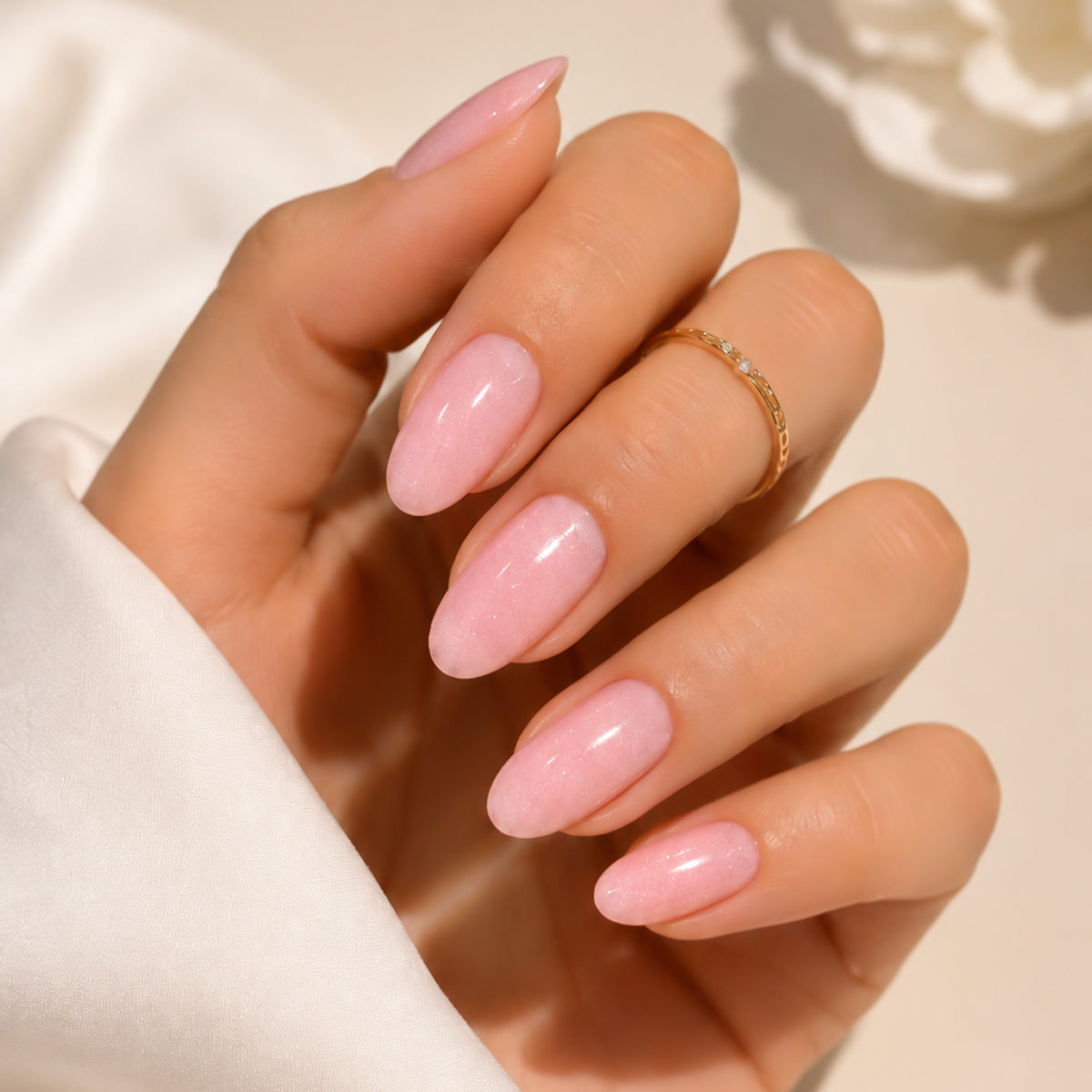 Gel de protection pour ongles Emmi Amber Pearl 15 ml