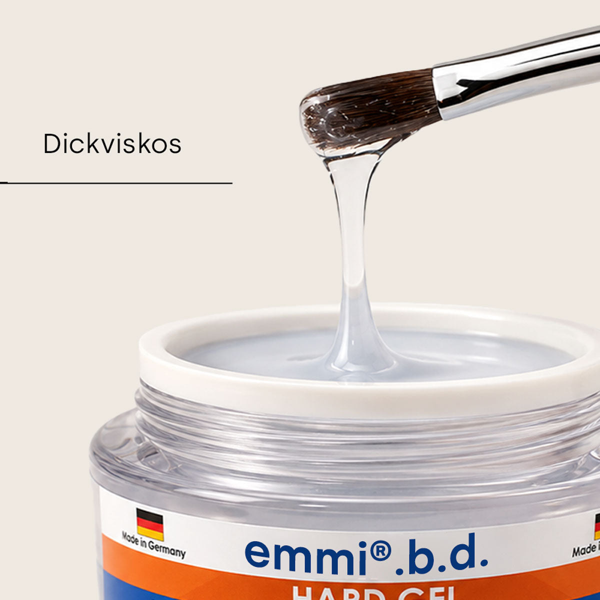 Emmi-b.d. UV/LED Hard Gel Builder Gel Clear