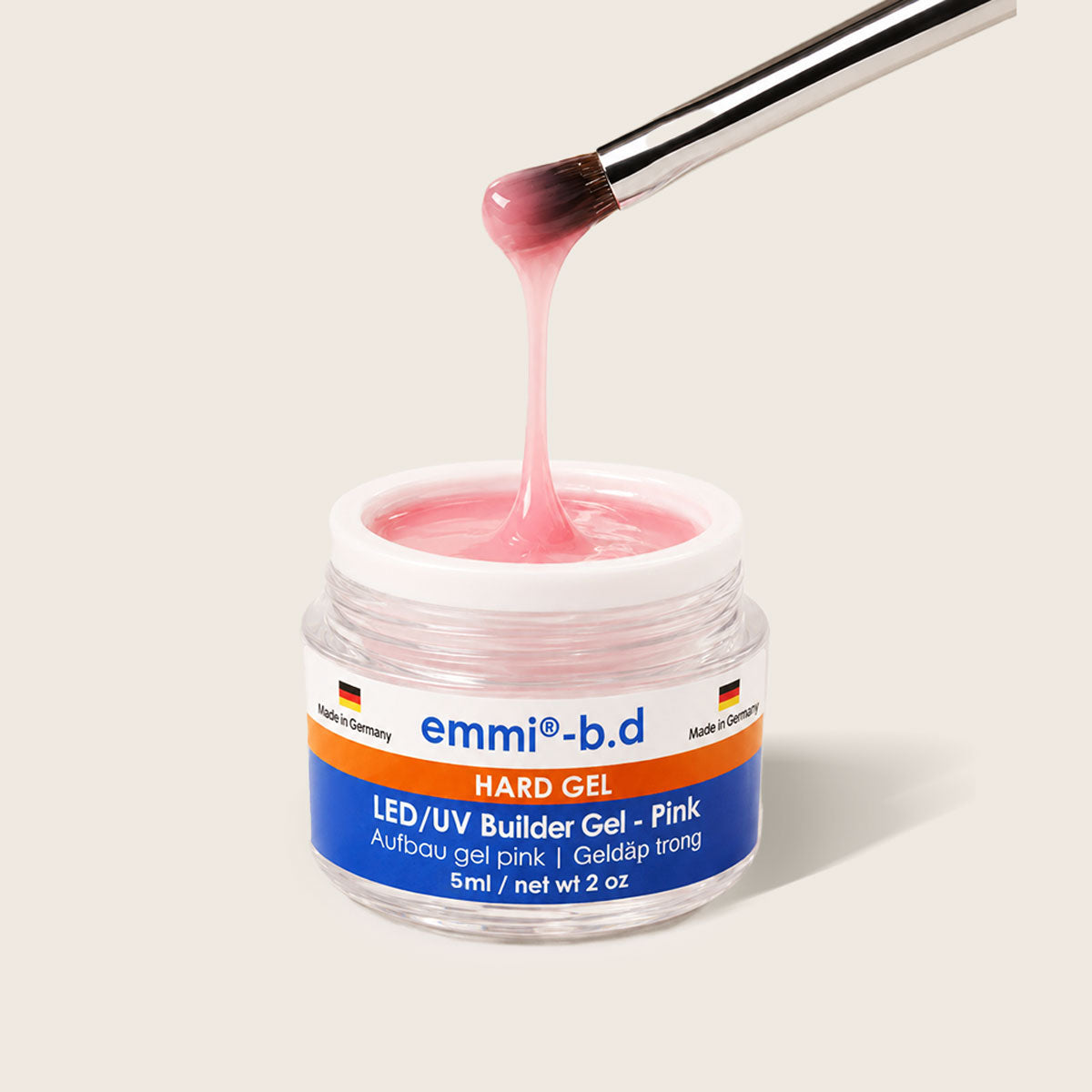Emmi-b.d. UV/LED Hard Gel Builder Gel Pink