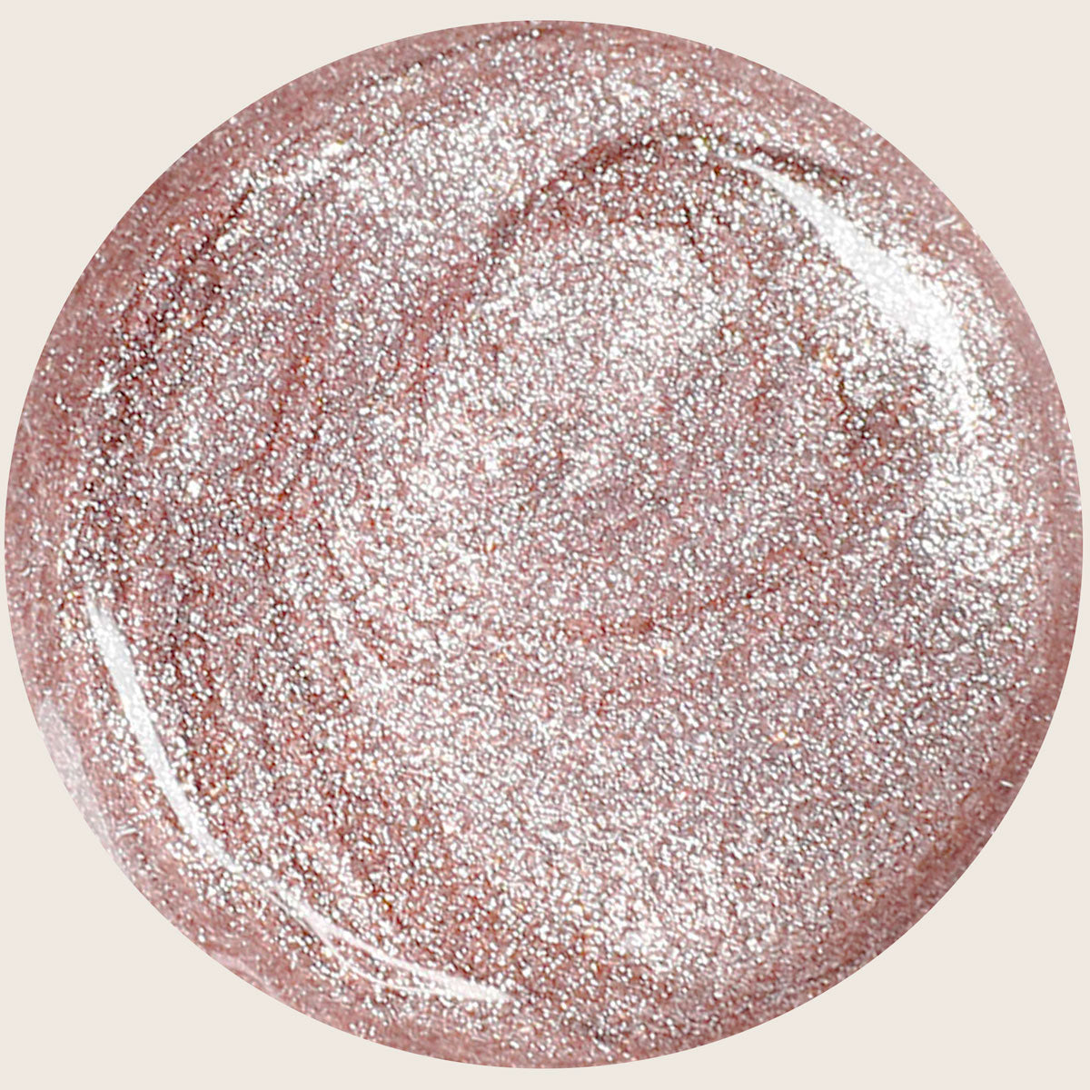 Gel de couleur pour ongles Emmi-Ivoire métallisé -F409-