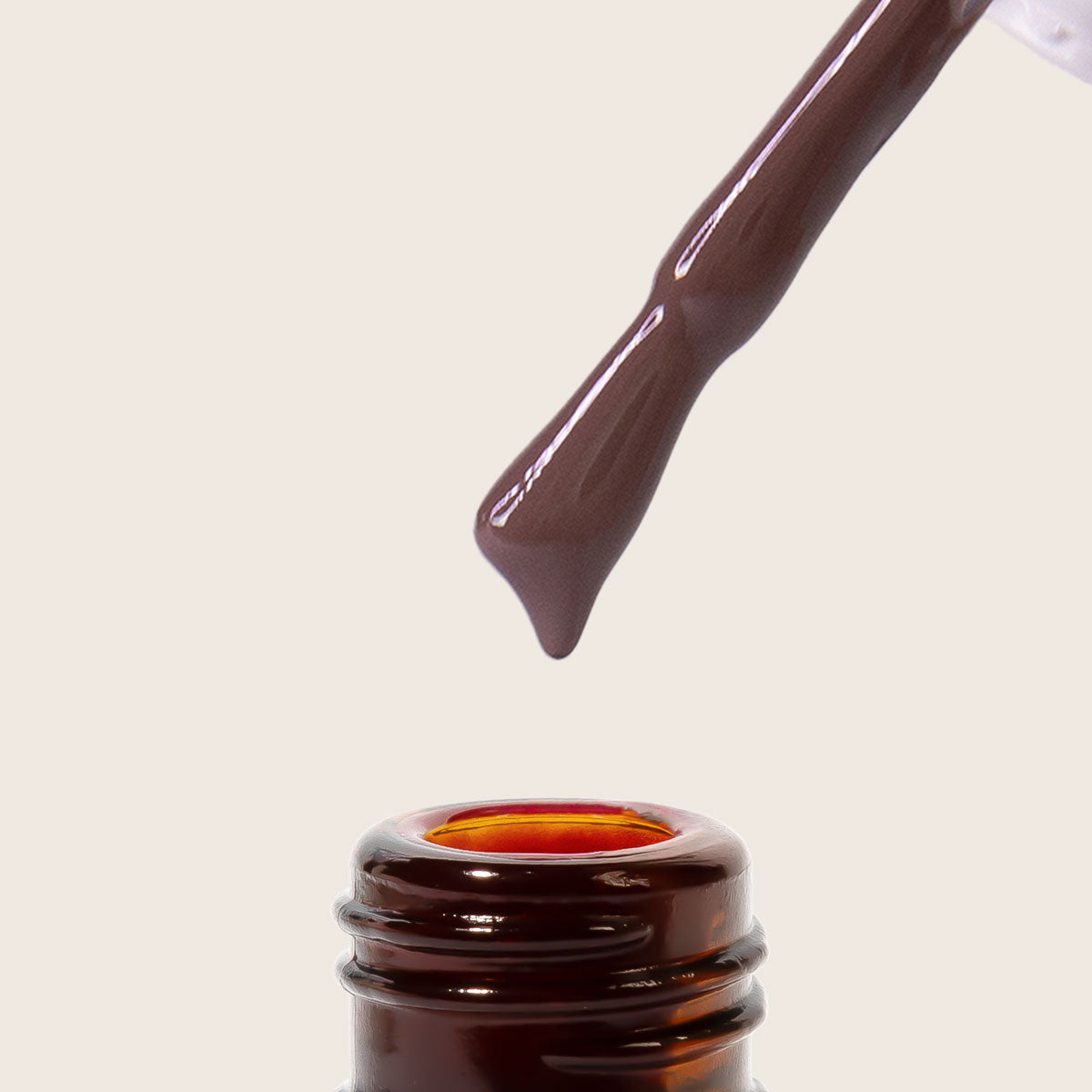 Shellac UV Polish Vintage Brown 15ml -L106-