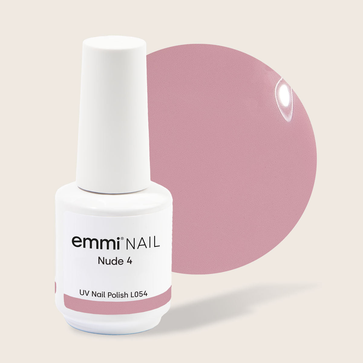 Shellac UV Polish Nude 4 15ml -L054-