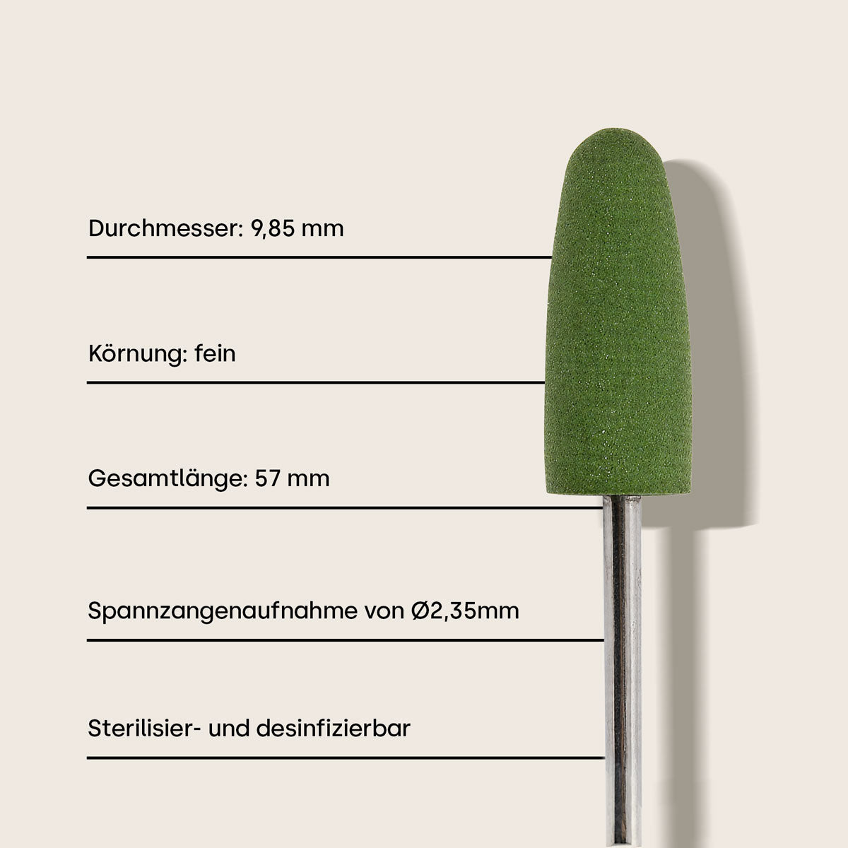 Embout de polissage Emmi-Nail *fin*