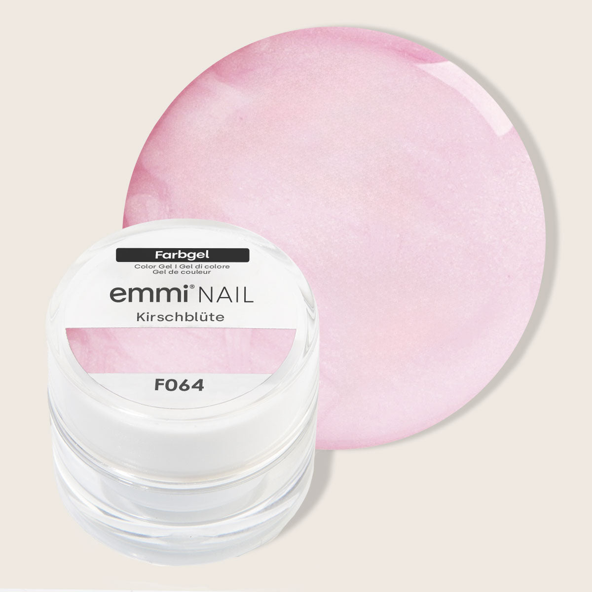 Emmi-Nail Farbgel Kirschblüte 5ml -F064-