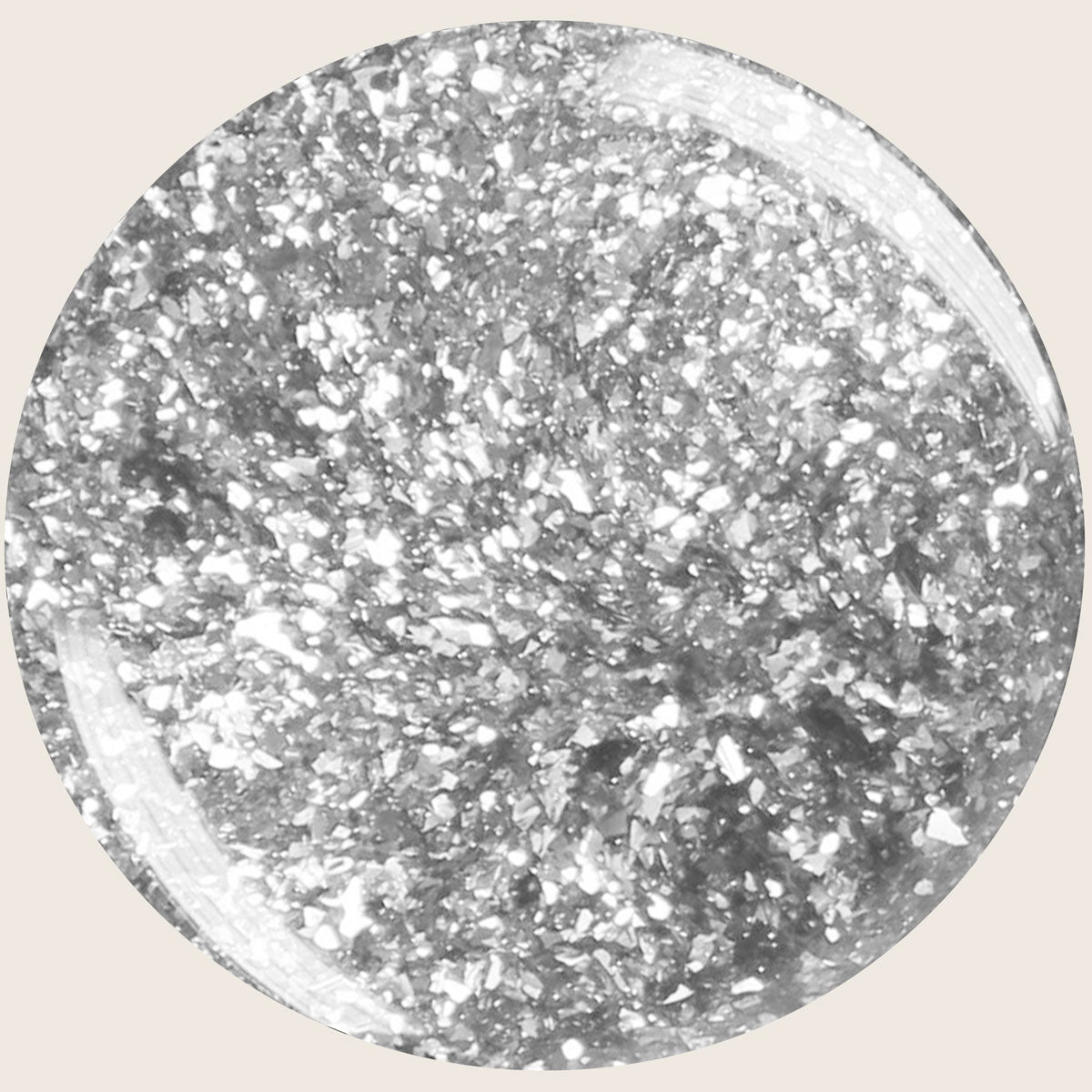 Emmi-Nail Color Gel Sparkling Silver 5ml -F146-