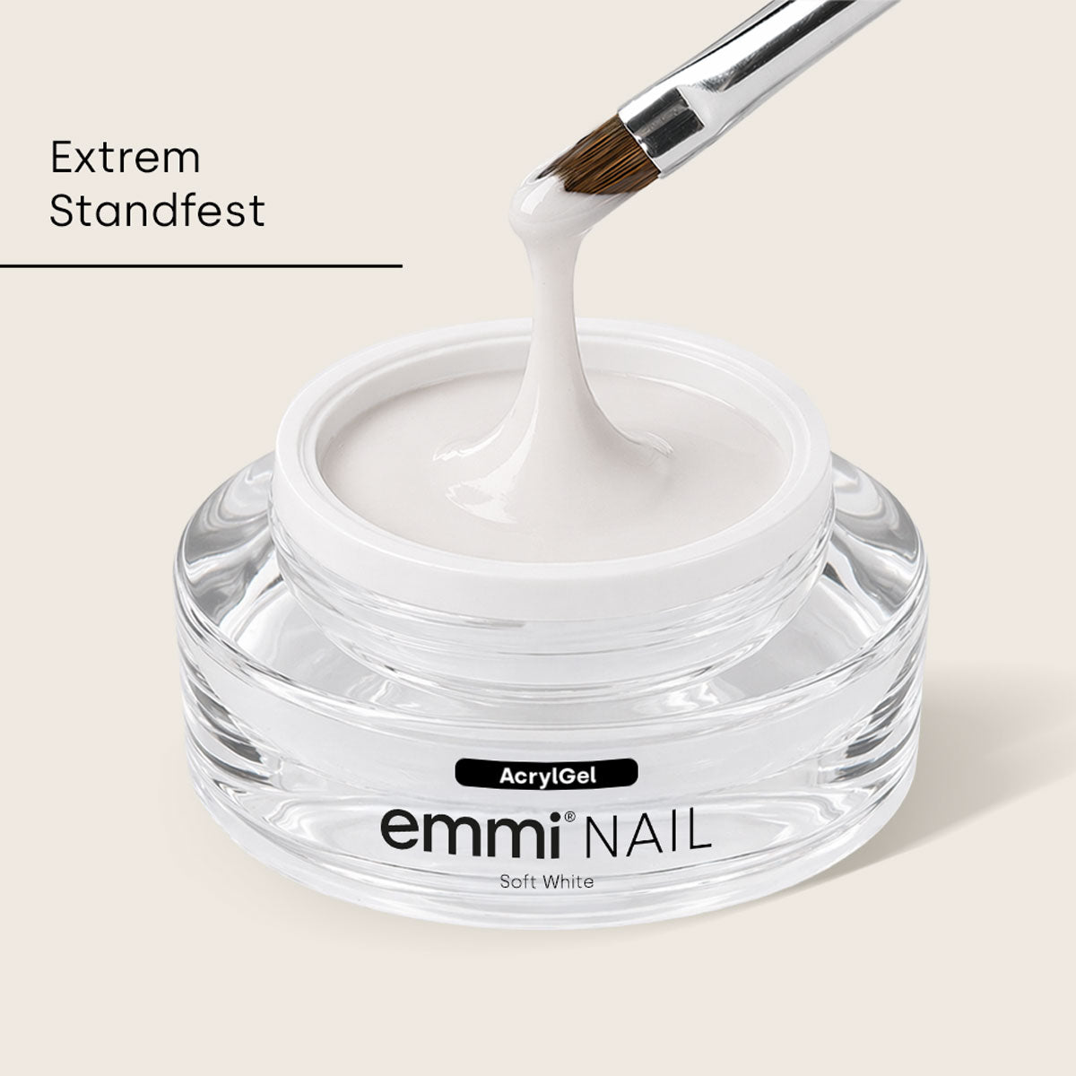 Emmi-Nail Acrylic Gel Soft White 15ml