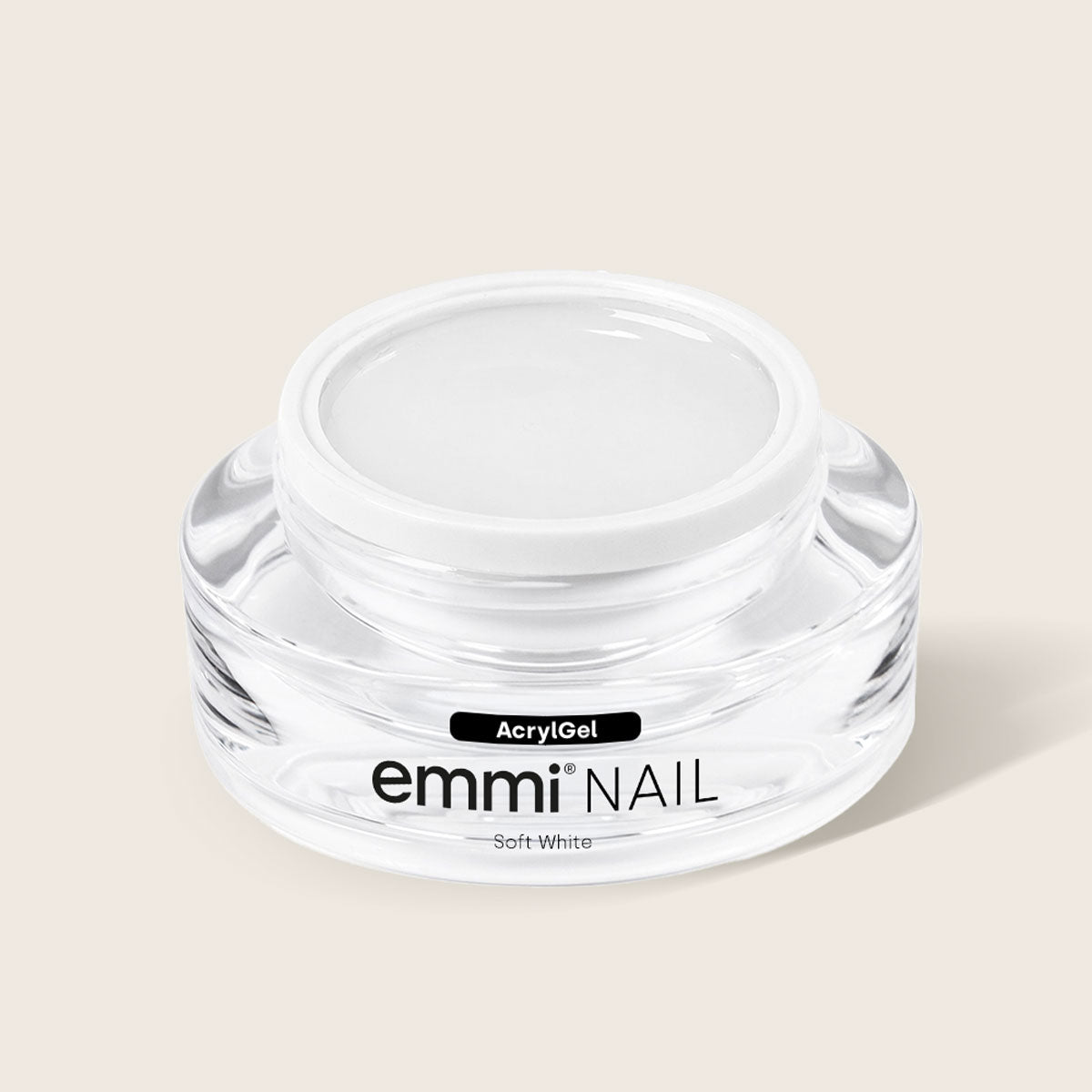 Emmi-Nail Acrylic Gel Soft White 15ml