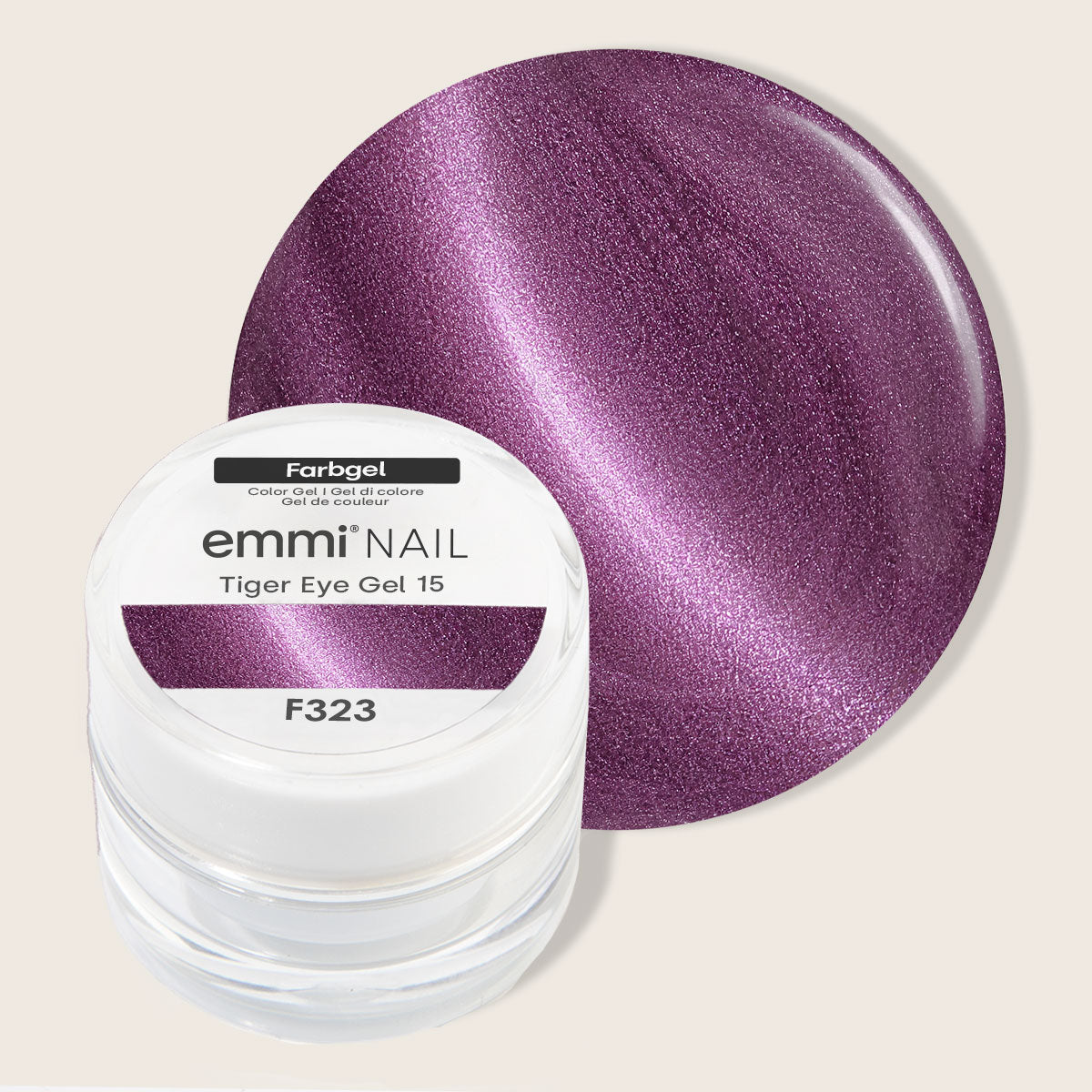 Gel œil de tigre Emmi Nail 15 -F323-