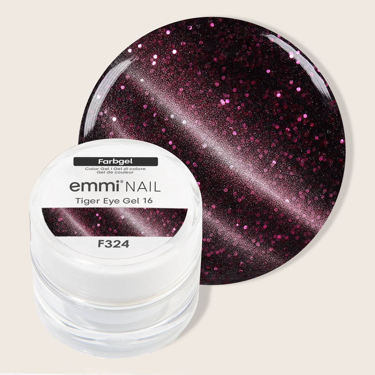 Gel œil de tigre Emmi Nail 16 -F324-