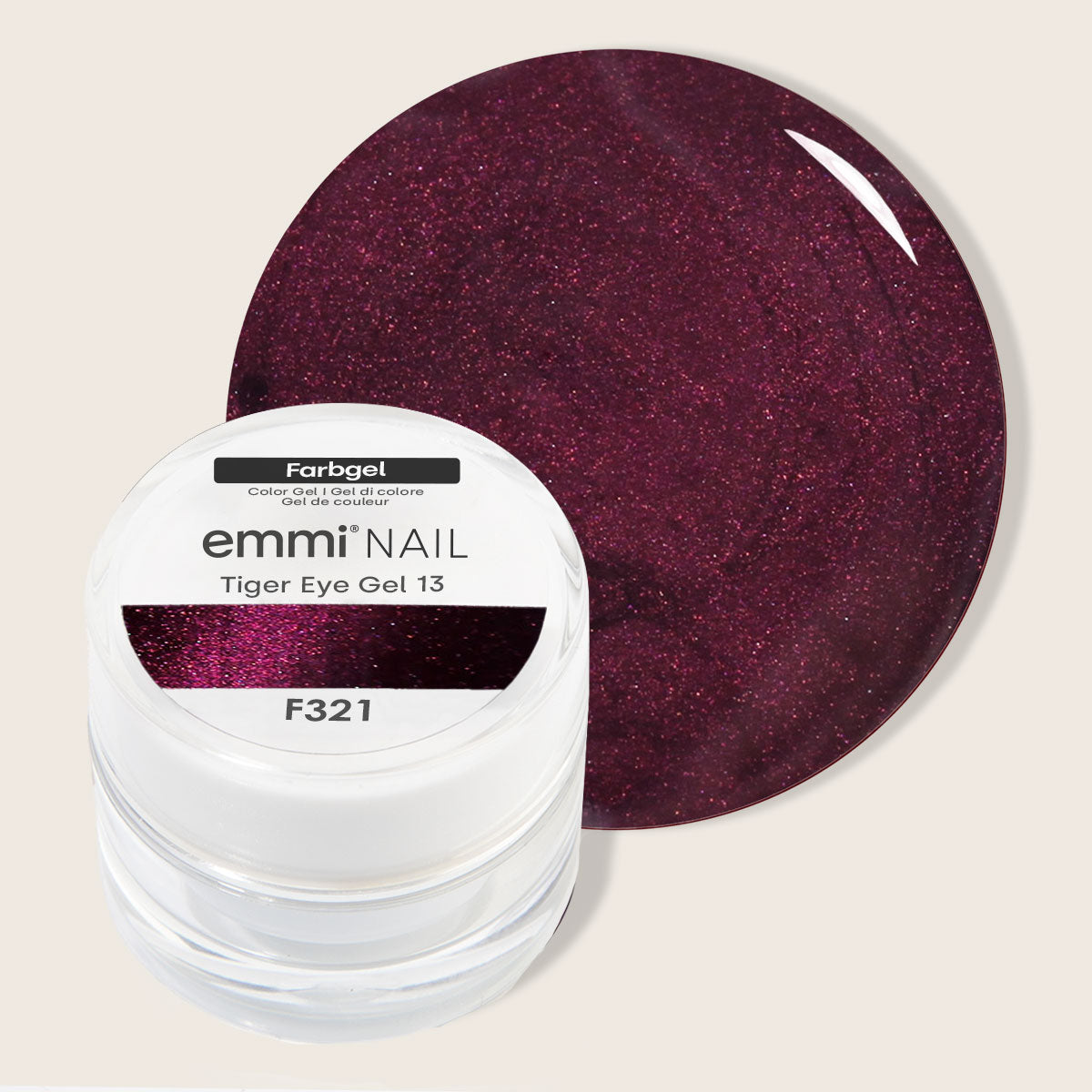Gel œil de tigre Emmi Nail 13 -F321-