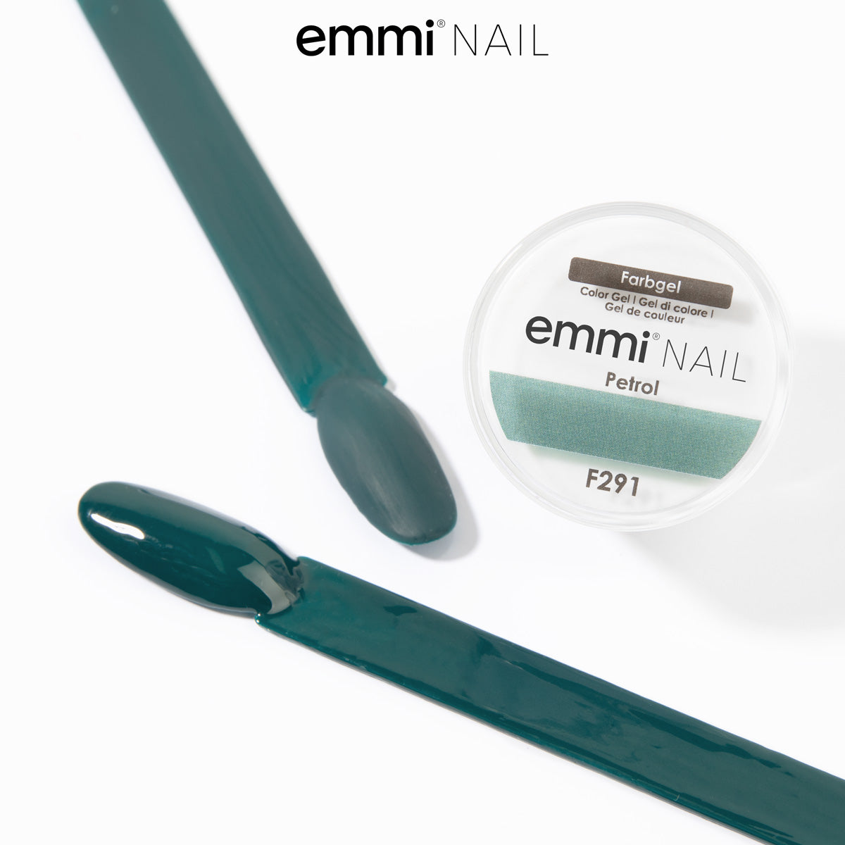 Emmi-Nail Farbgel Petrol -F291-