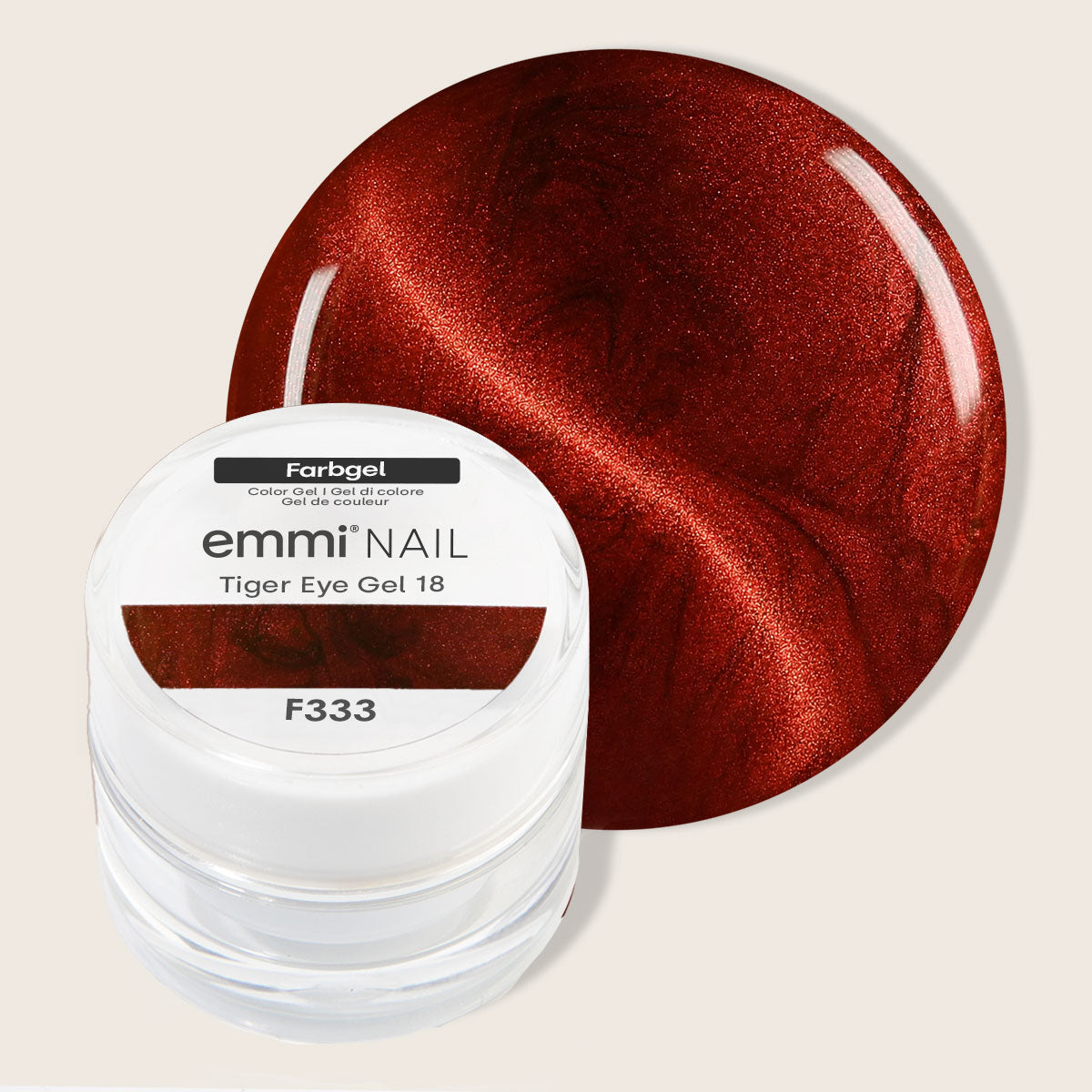 Gel œil de tigre Emmi Nail 18 -F333-