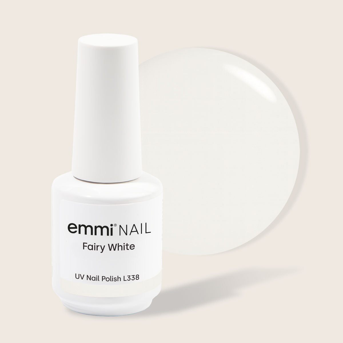 Shellac UV Polish Fairy White 15ml -L338-