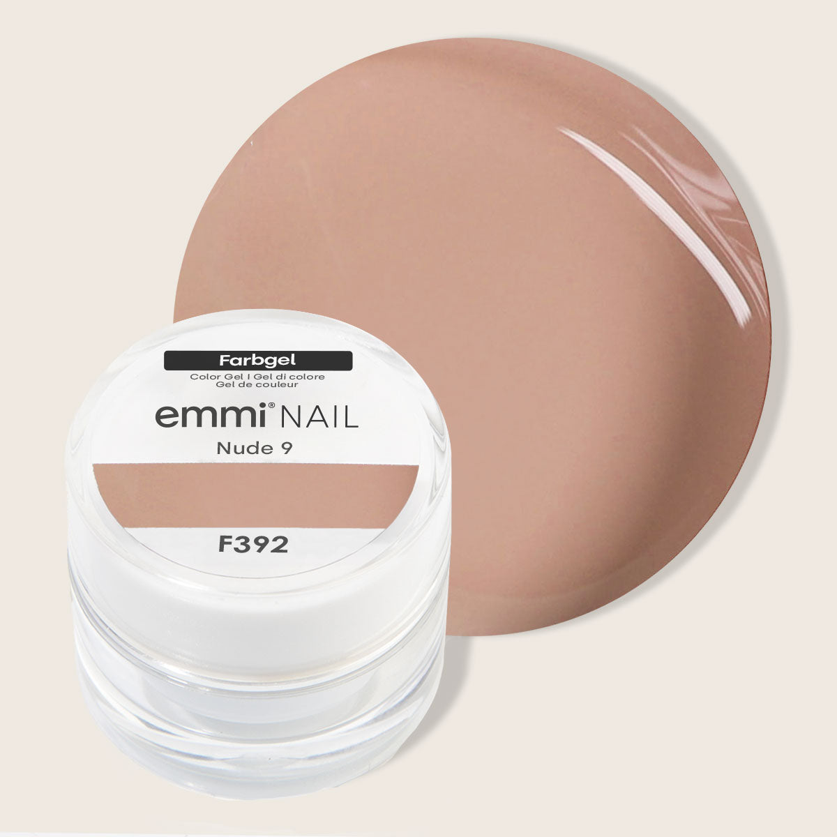 Emmi-Nail Farbgel Nude 9 5ml -F392-