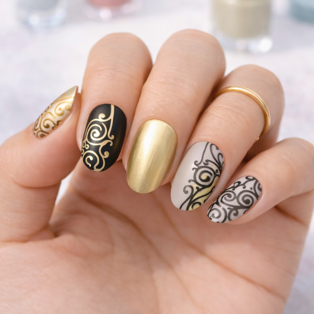 MoYou-London Schablone Deco 01