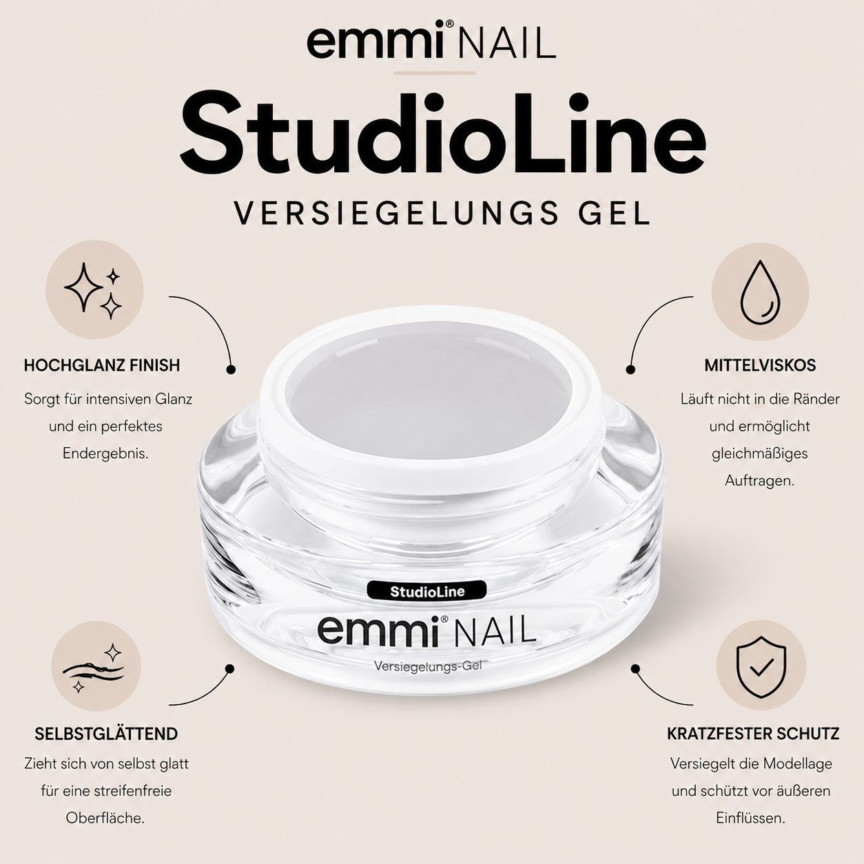 Emmi-Nail Studioline Versiegelungs-Gel