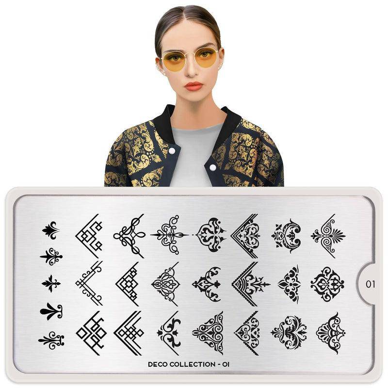 MoYou-London Schablone Deco 01