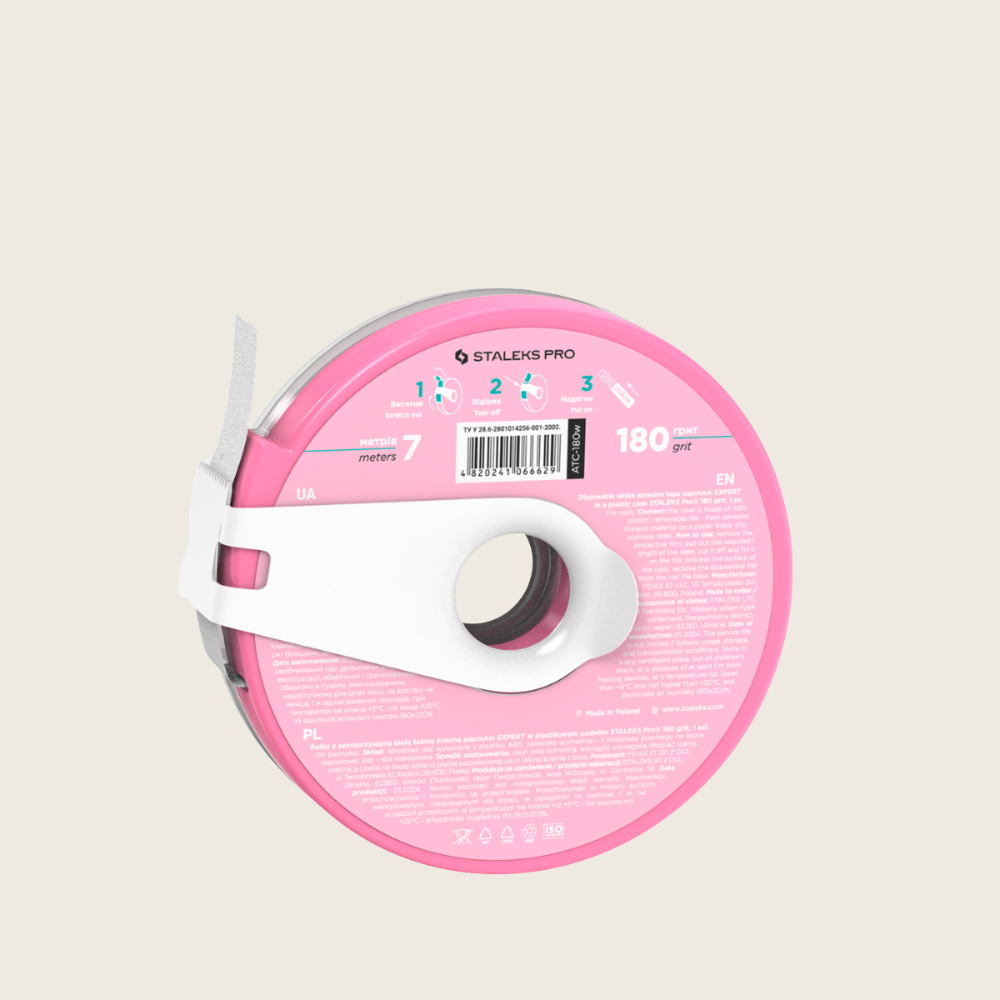 Staleks Einweg-Schleifband PapmAm EXPERT 180 grit