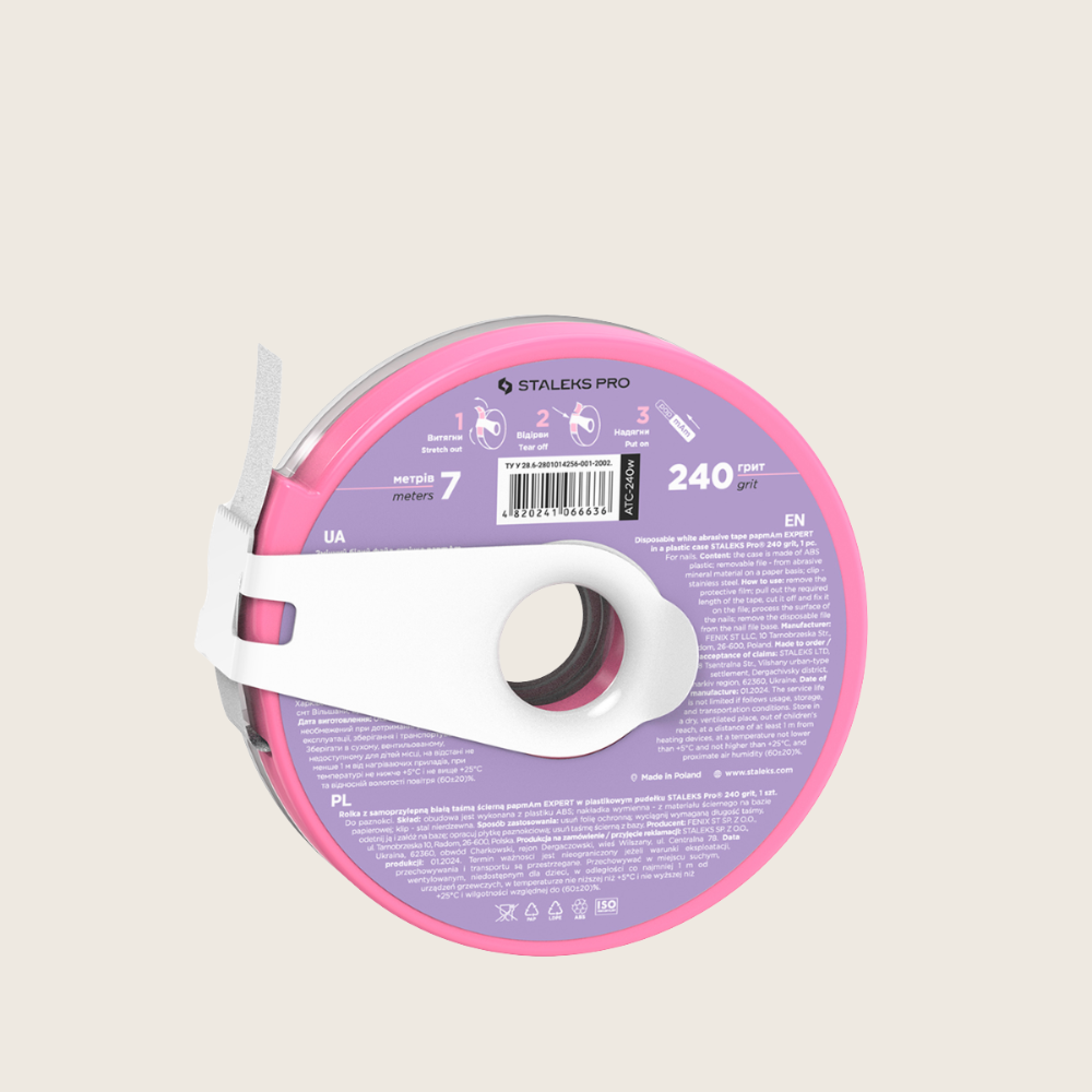 Staleks Einweg-Schleifband PapmAm EXPERT 240 grit