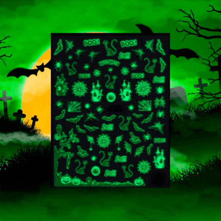 Emmi-Nail 3D Art Nail Sticker Halloween Spooky