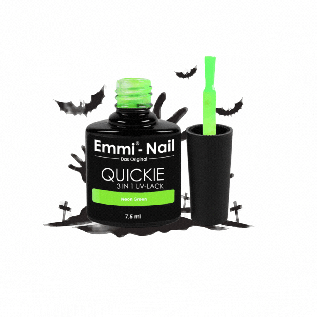 Emmi-Nail Quickie Vert Néon 3en1 -L313-