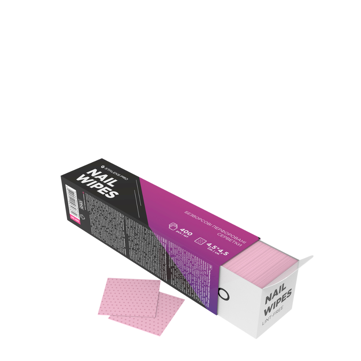 Staleks Lingettes non tissées perforées EXPERT (400 pièces)