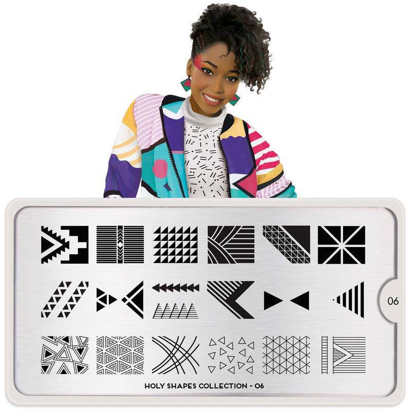 Pochoir d'estampage MoYou-London Formes sacrées 06