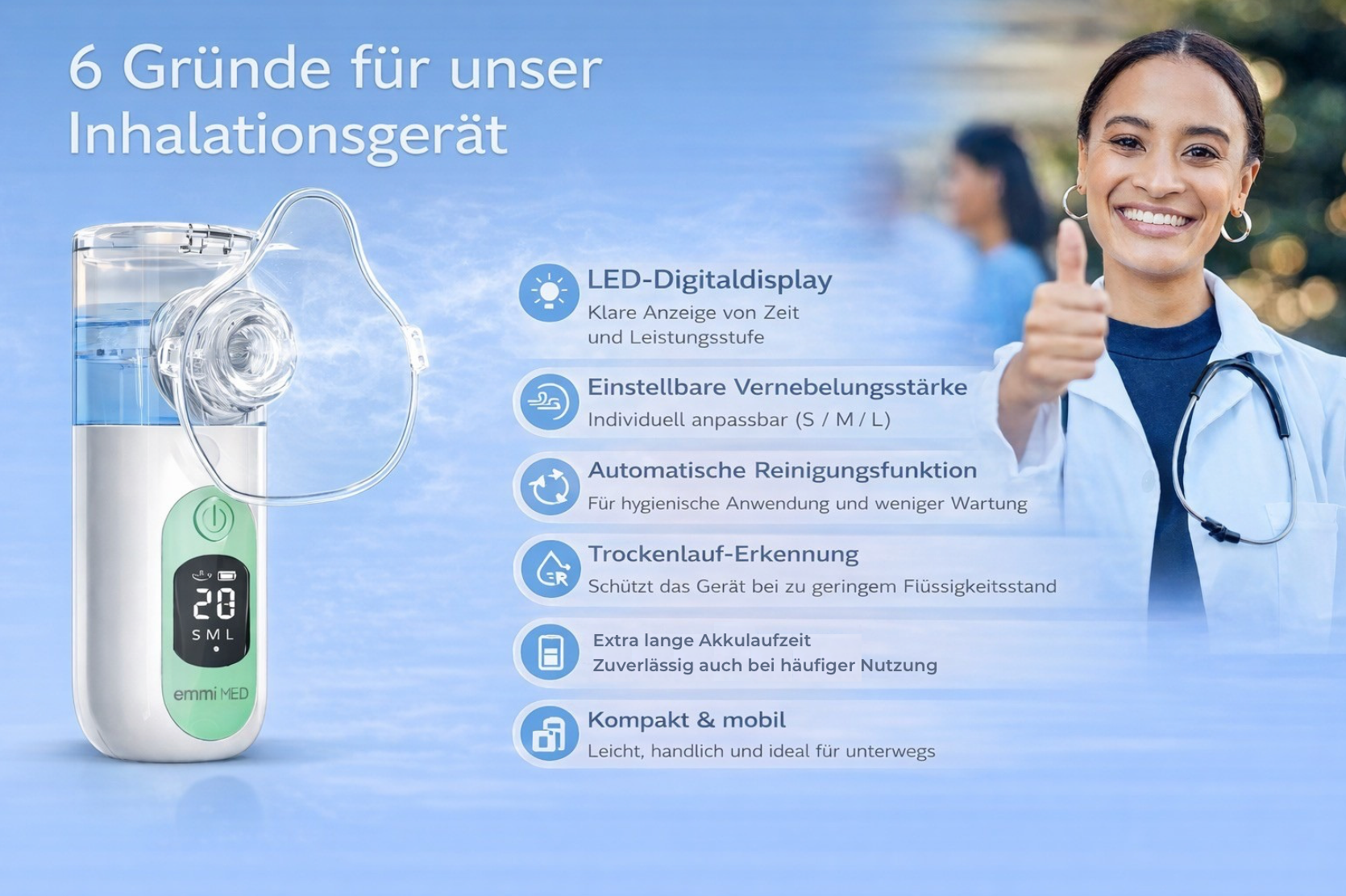 emmi-Med Inhalationsgerät