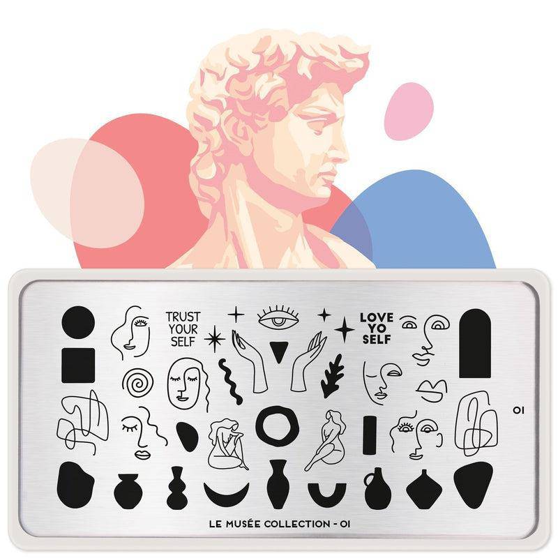 Pochoir MoYou-Londres Le Musée 01