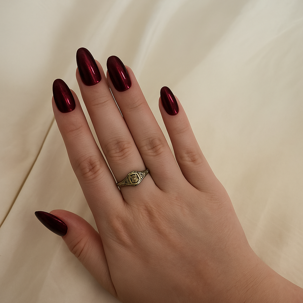 Shellac UV Polish Metallic Merlot 15ml -L382-