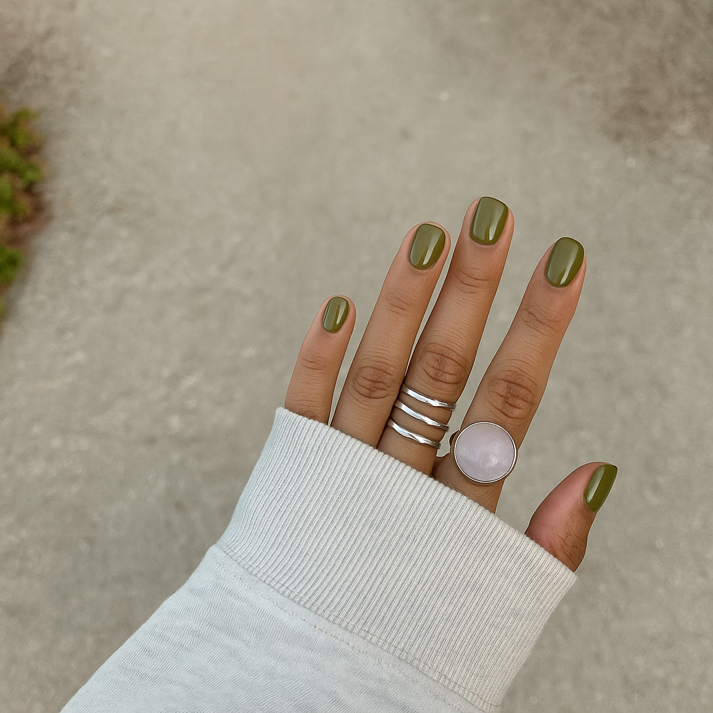 Shellac UV Polish Olive 15ml -L370-