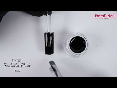 Emmi-Nail Farbgel Fantastic Black 5ml -F047-