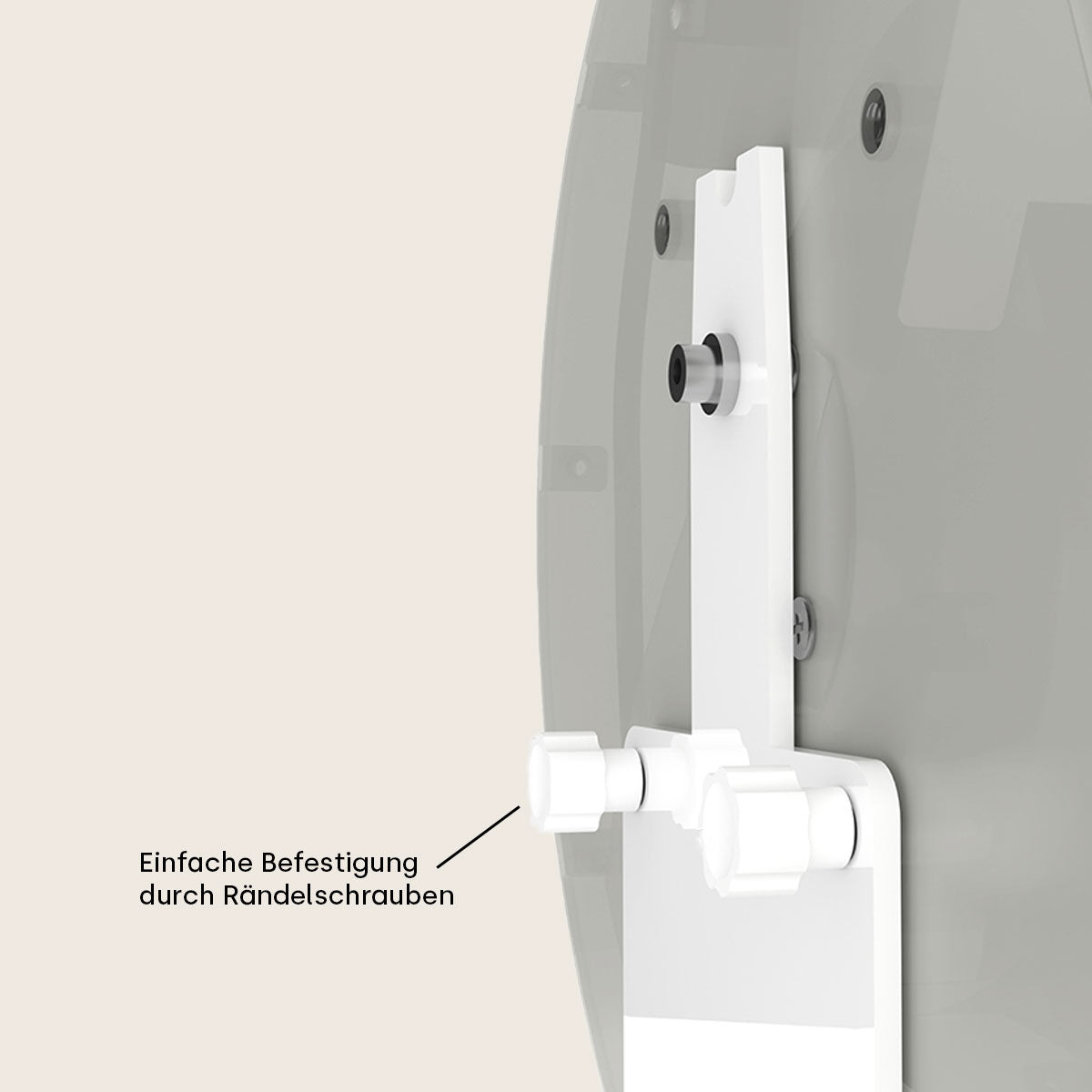 Tischfuß für Staubabsaugung Taifun Pedicure