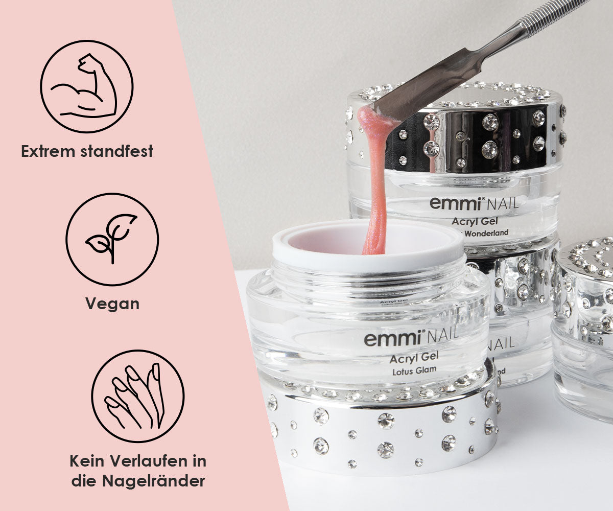 Gel acrylique Emmi-Nail blanc laiteux 15 ml