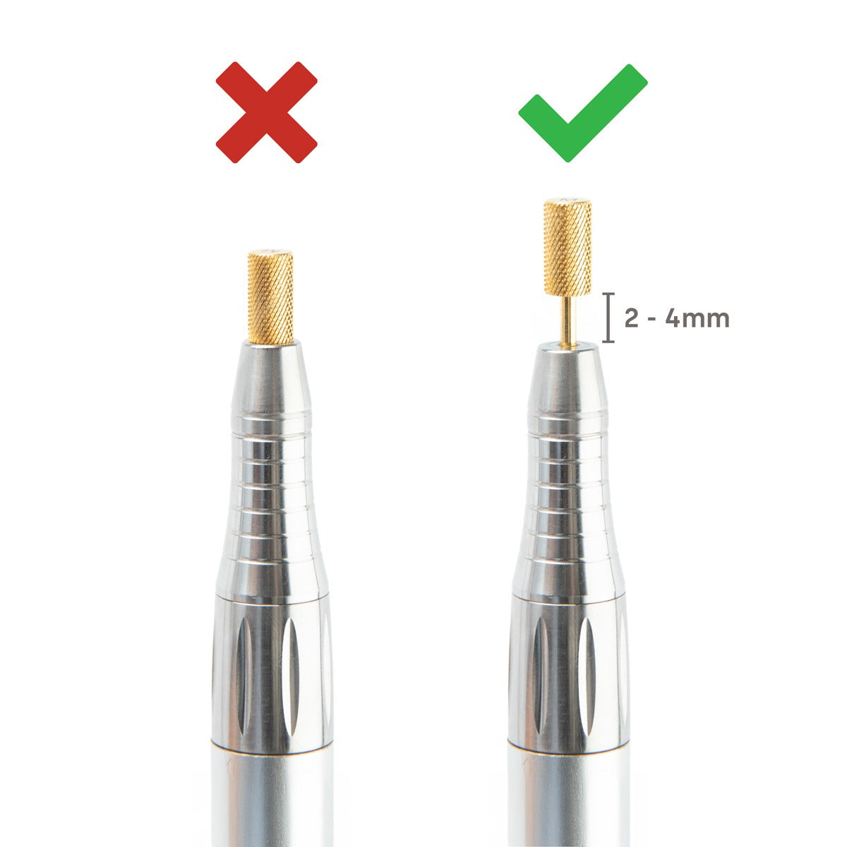 Emmi-Nail USB drill including bit set