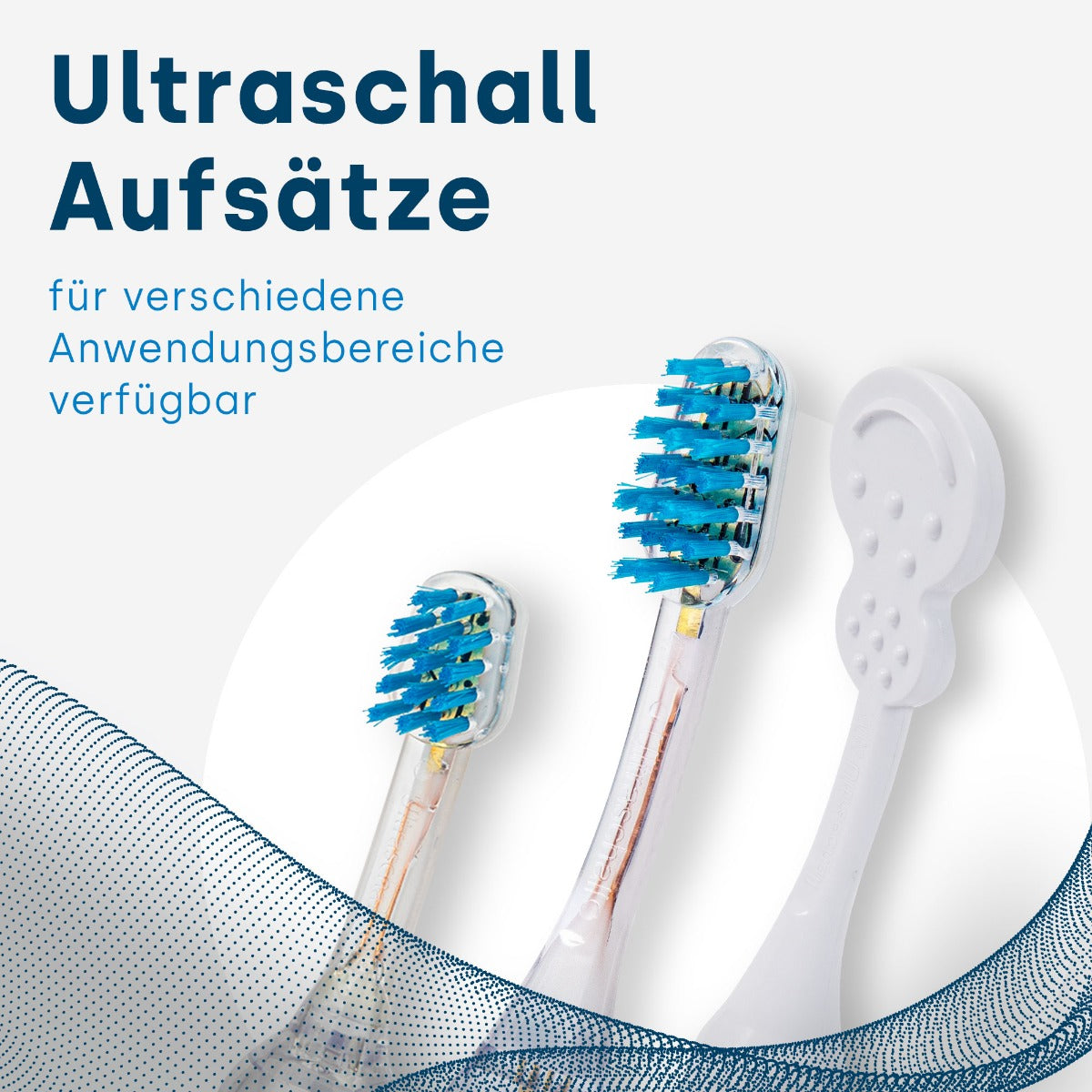 Emmi-dent Ultraschallzahnbürste Metallic dunkelblau