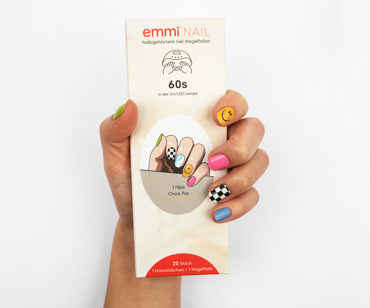 Emmi-Nail Gel Nagelfolien Chack Pop 20Stk.
