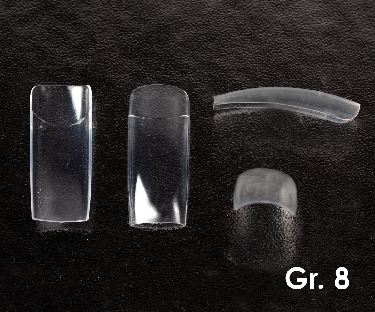 Tip Bags Clear 50 pcs., size 8