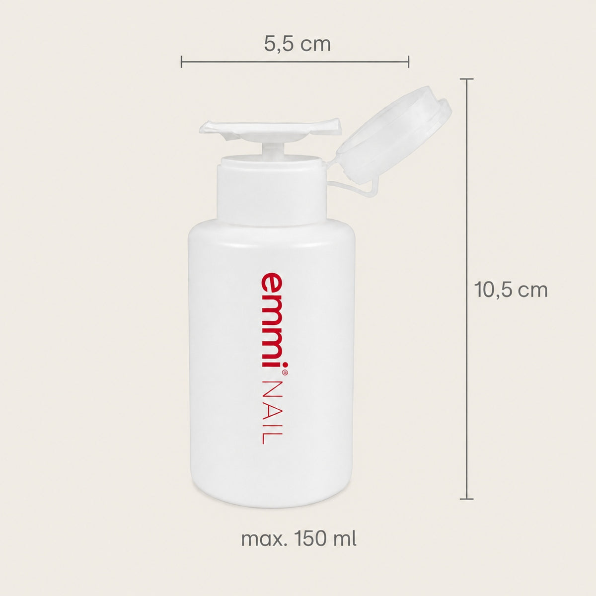 Distributeur vide 150 ml « blanc »