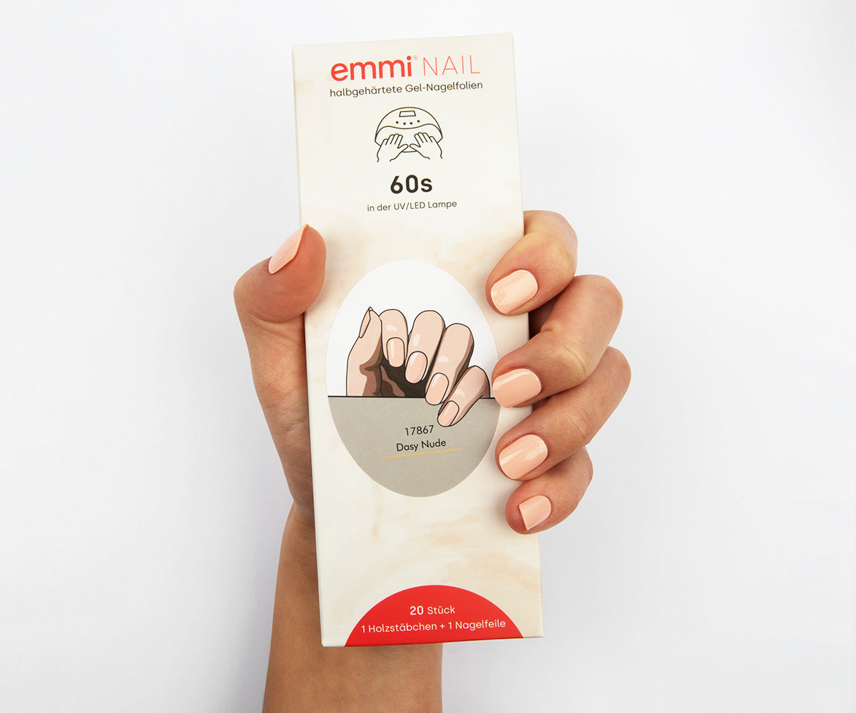 Emmi-Nail Gel Nagelfolien Dasy Nude 20Stk.