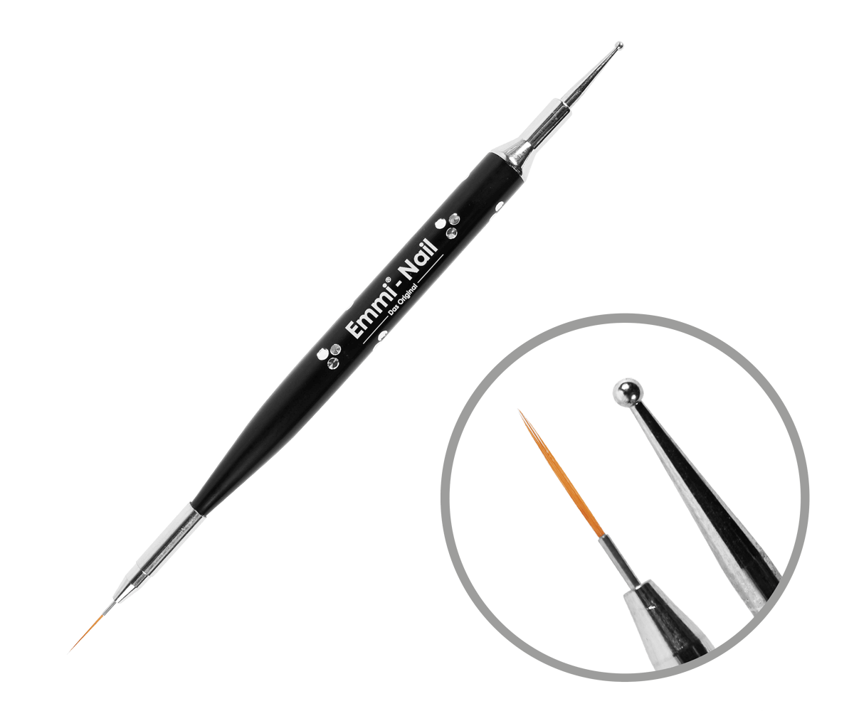 Dotting Tool mit Nailartpinsel Gr. 00